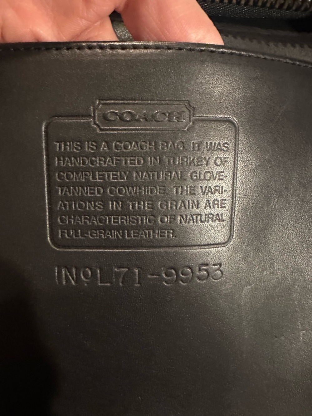 ♟️Vintage Coach Helen’s Legacy Duffle Sac 9953 ♟️ - Picture 8 of 8